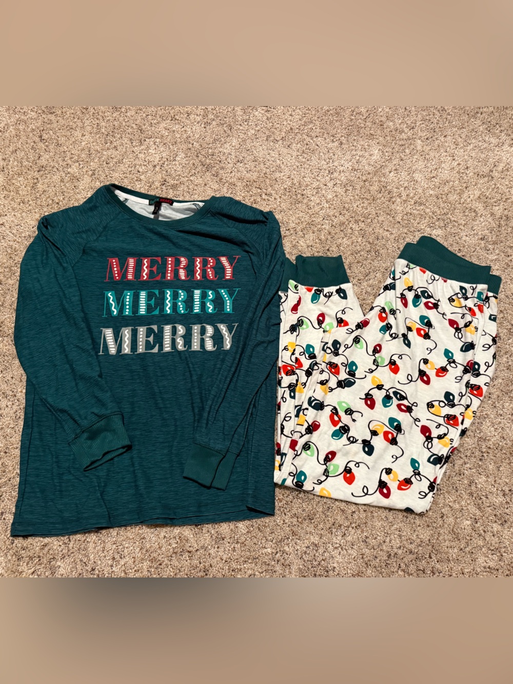 Merry Merry Merry' Holiday Pajama Set